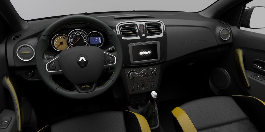 Торпедо Renault Sandero R.S. Grand Prix Concept 2016 года  (фото 3 из 8)